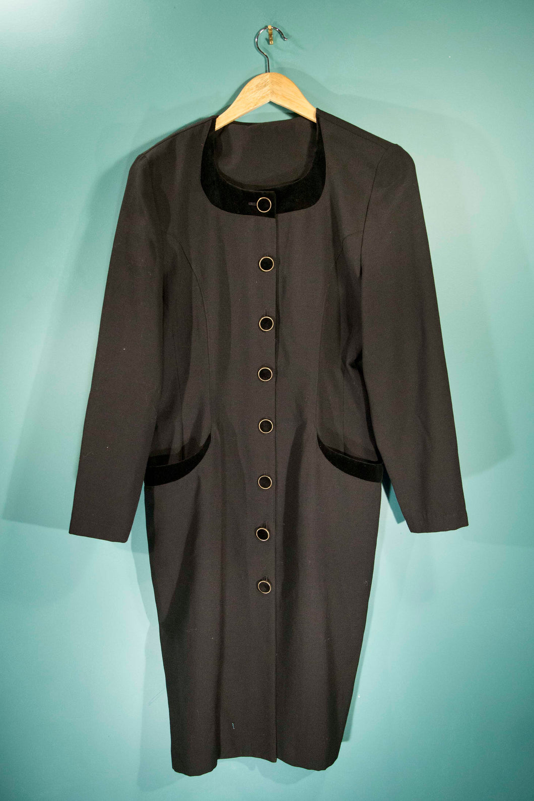 Robe noire années 50