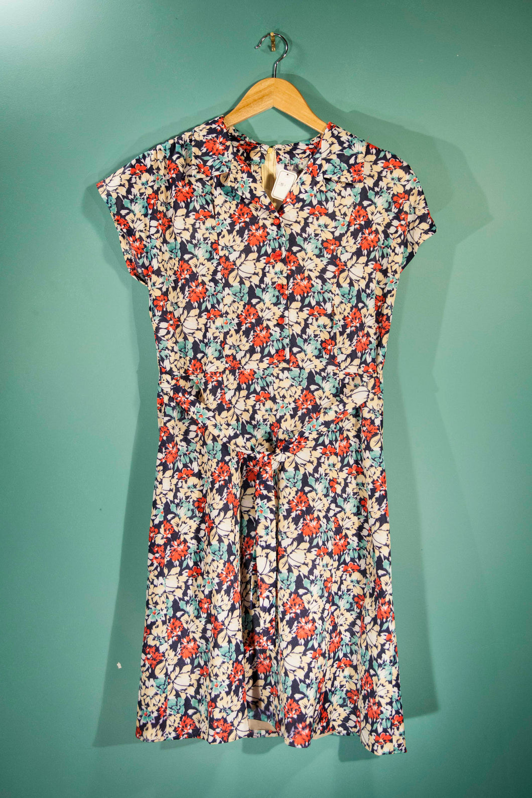 Robe vintage à fleurs